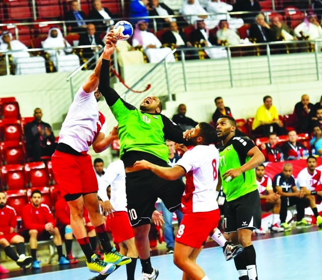 "■ منتخب اليد لعب مباراة كبيرة أمام البحرين   |  البيان"