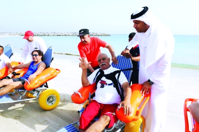 "■ برامج ترفيهية خاصة للمعاقين"