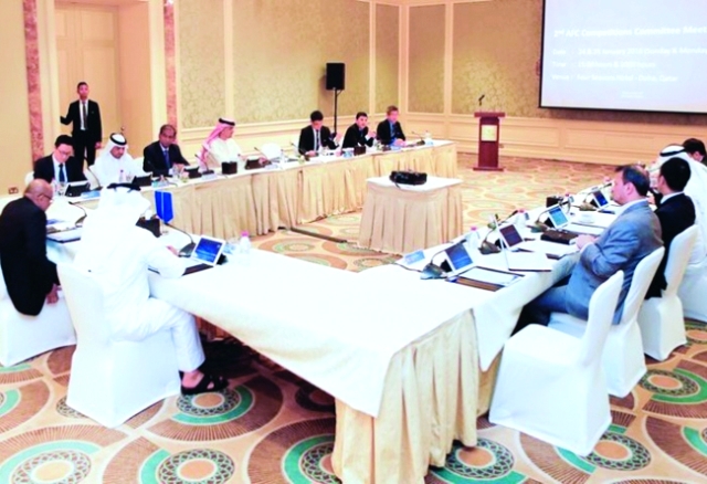 "Ⅶ جانب من اجتماع لجنة المسابقات | البيان"