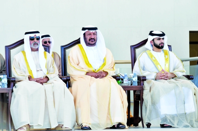 "■ منصور بن محمد بن راشد وسعيد بن محمد ونهيان بن مبارك"