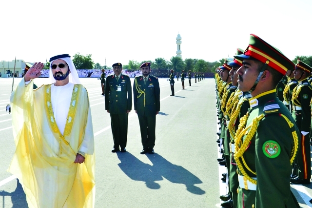 "■ نائب رئيس الدولة خلال حفل التخريج"