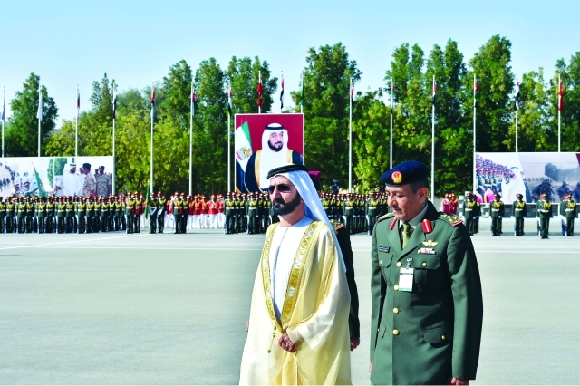 "■ سموه خلال حفل التخريج"
