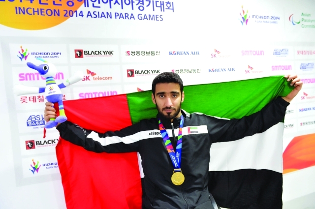 "■ محمد القايد يأمل ميدالية أولمبية | البيان"