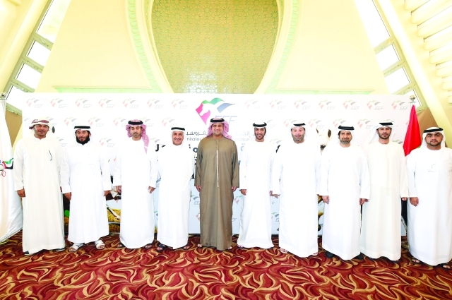 "■ صورة جماعية للجنة العليا المنظمة للحدث | البيان"