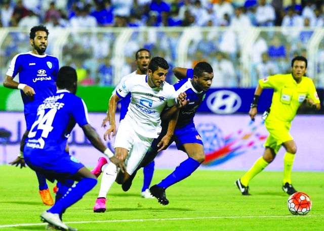 "■ من لقاء الهلال والفتح في مرحلة الذهاب | أرشيفية"