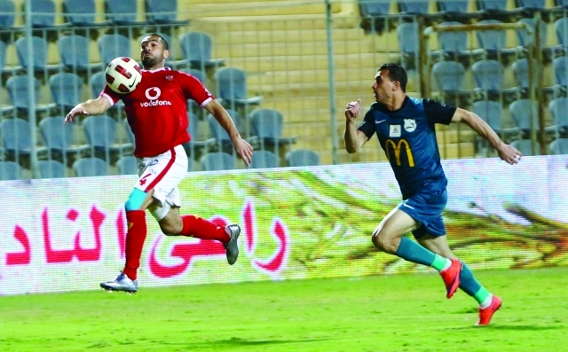 "من لقاء الأهلي وإنبي - البيان"