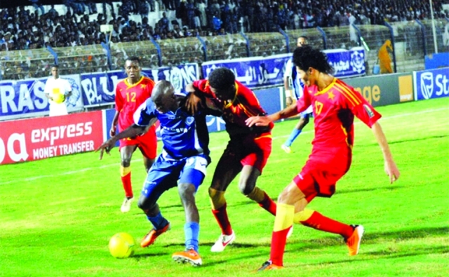 "■ من مباراة سابقة للمريخ في الدوري السوداني | البيان"