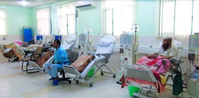 "■ .. ومرضى يتلقون العلاج في المستشفى ذاته | البيان"
