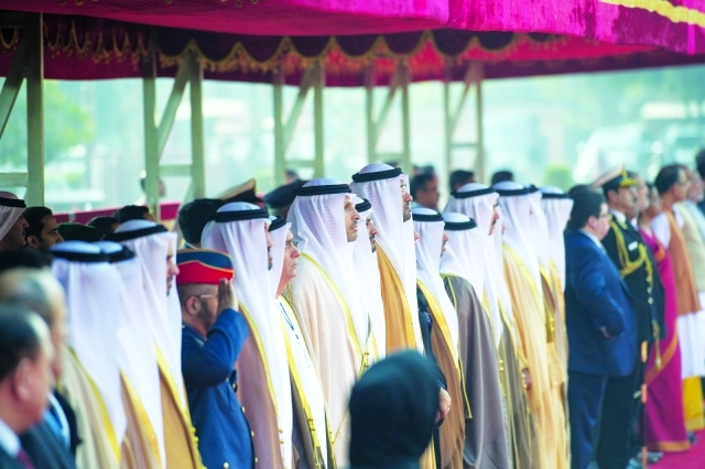 "■ سلطان الجابر والوزراء وخلدون المبارك"