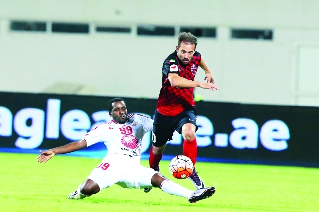 "■ الأهلي تجاوز الشارقة وحصل على 3 نقاط غالية | تصوير غلام كركر"