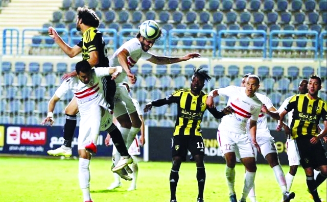 "■ دجلة بدأ بالتهديف والزمالك أدرك التعادل عن طريق باسم مرسي | البيان"