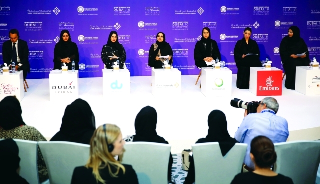 "المنتدى يسعى إلى المزيد من التمكين للمرأة الإماراتية في القطاعين العام والخاص ـــ أرشيفية"