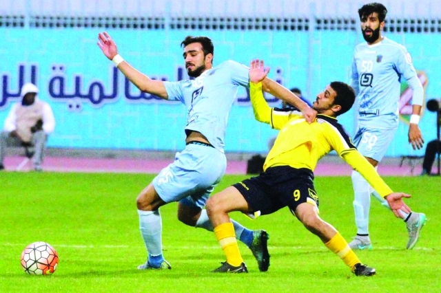 "■ من مباراة الجهراء في دوري «فيفا» | البيان"