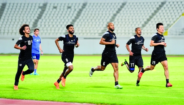 "■ لاعبو العين في تدريبات سابقة | البيان"