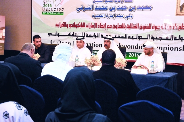 "■ من المؤتمر الصحفي للبطولة   تصوير زيشان"