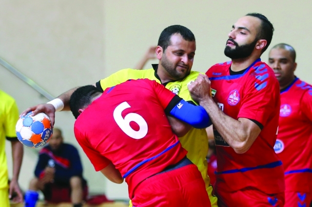 "■ الشعب سحق منافسة كلباء | تصوير يونس يونس"