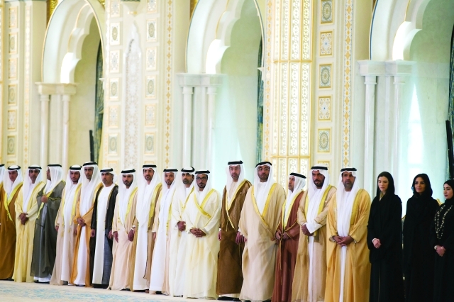 "جانب من حضور حفل أداء اليمين القانونية"