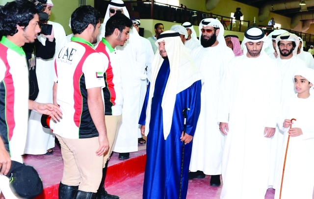 "■ وسموه يتحدث مع فرسان الإمارات | البيان"