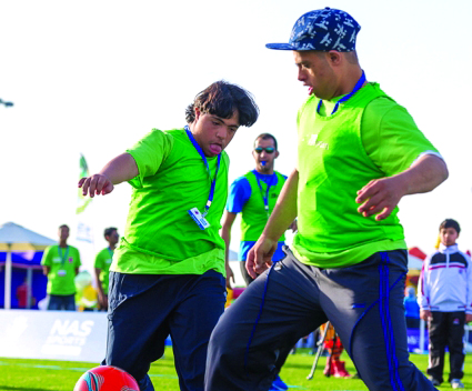 "■ جانب من فعاليات اليوم الرياضي | البيان"