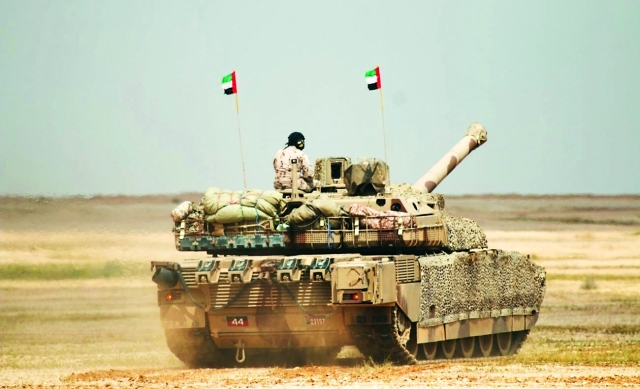 "القوات المسلّحة الإماراتية خلال مشاركتها في المناورات | واس"