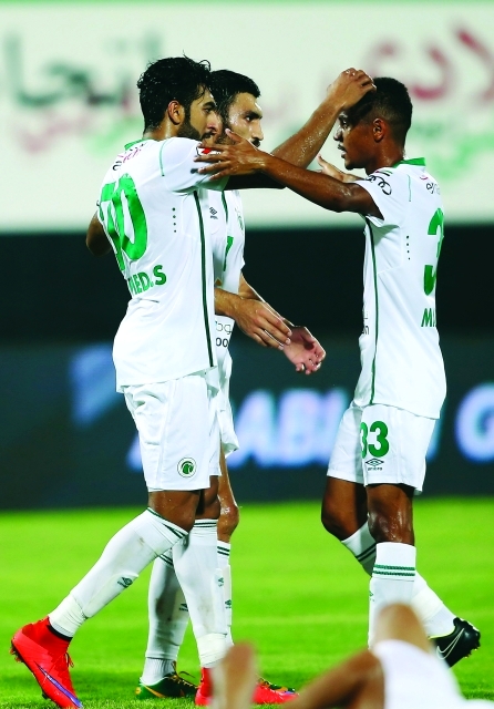 "■ احتفالية خضراء بالنصر على العين | البيان"