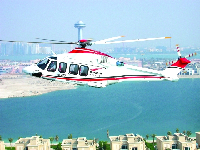 " يضم أسطول شركة طيران أبوظبي 60 طائرة مروحية و40 من ذات الجناح الثابت | البيان"