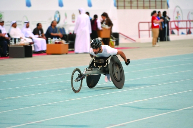 3 ميداليات إماراتية والقايد يفوز بـ«الذهبية» الأولى