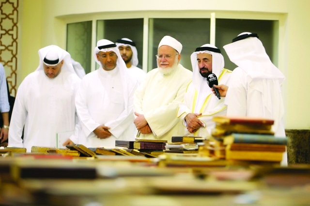 "حاكم الشارقة أشاد بدور الوثائق والمخطوطات في ريادة الحضارة الإسلامية البيان"
