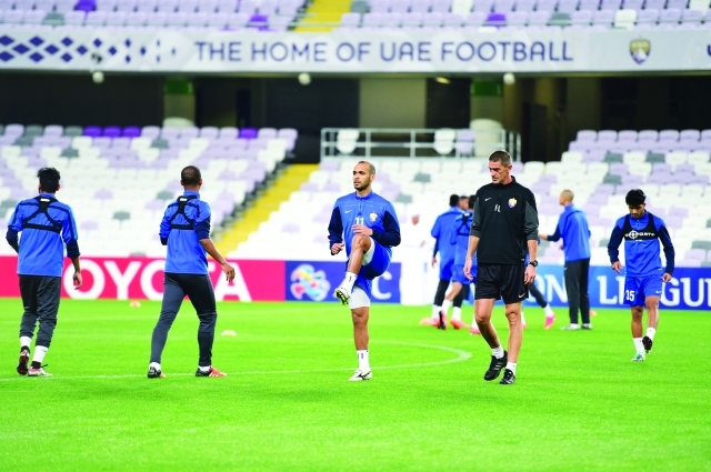 "■ العين جاهز للقاء الأهلي السعودي | البيان"