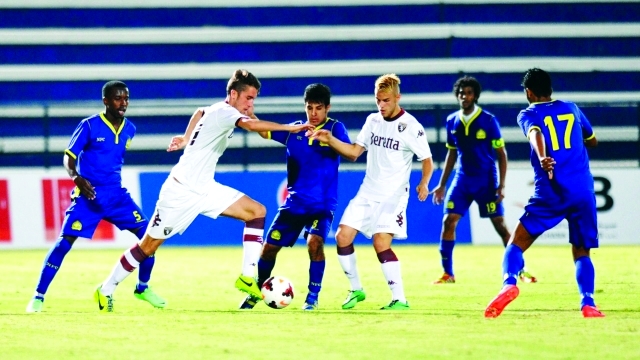 "■ جانب من نهائي النصر السعودي وفالنسيا الإسباني | أرشيفية"