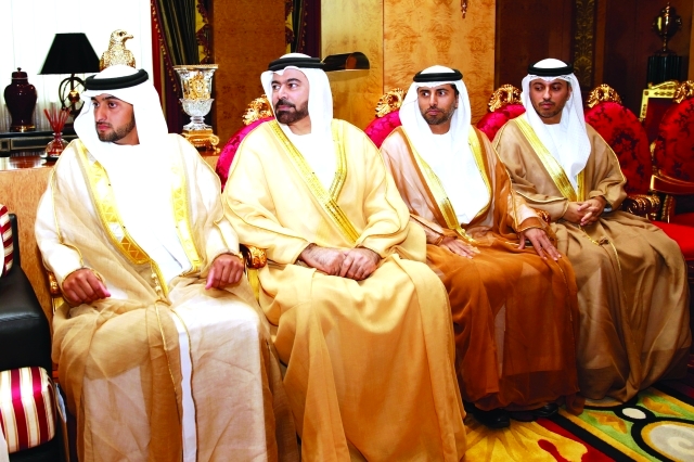 "■ أحمد بن محمد ومحمد القرقاوي وسهيل المزروعي وأحمد بالهول"