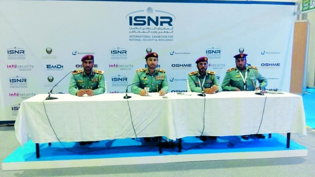 "أحمد الريسي أثناء المؤتمر الصحفي"