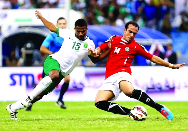 "■ من لقاء سابق للمنتخب السعودي | البيان"