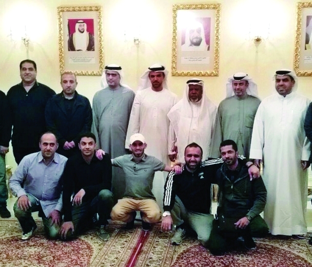 "السفير البدور يحتفل ببعثة البلياردو والسنوكر"