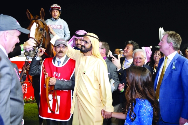 محمد بن راشد: نبارك للبطل فــــــــوزه بأهم كأس عالمي وكلنا فائزون