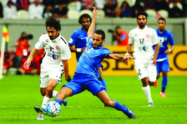 "■ الجزيرة أنعش آماله في التأهل بالتعادل مع الهلال | البيان"
