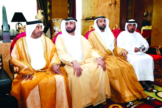 "■ محمد الشيباني وخليفة سليمان وحمد الحبسي وسلطان السبوسي"