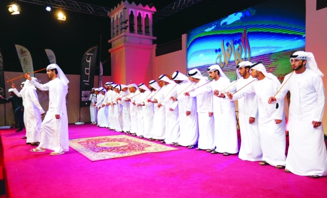 "عروض تراثية في الحدث"