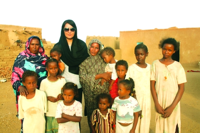 "■ القضايا الإنسانية هاجسها والحاضر الأقوى في مؤلفاتها"