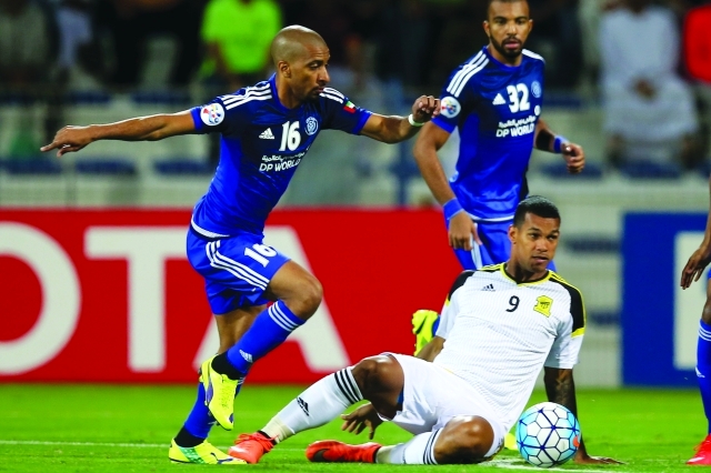 "■ النصر قدم عرضاً قوياً أمام الاتحاد جدة في دوري أبطال آسيا   |  تصوير : سالم خميس"