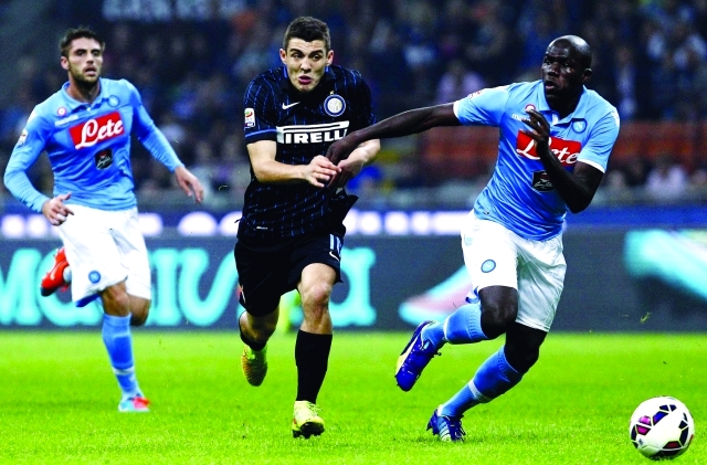 امتحان صعب لنابولي أمام انتر