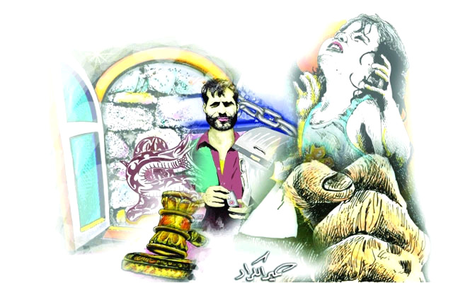 ذئب بشري عجوز يعبث بجسد تلميذته
