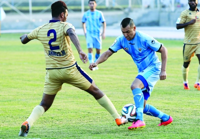 "■ من مباريات دبي في دوري المحترفين | البيان"