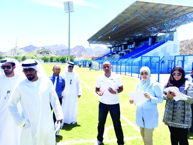 "■ زيارة لجنة دوري المحترفين | البيان"