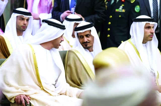 "■ عبدالله بن زايد خلال مشاركته في القمة | وام"