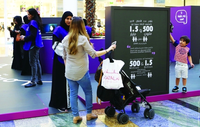 "خلال حملة «طفولتي أمانة.. فاحفظوها» | تصوير: زافيير ويلسون"