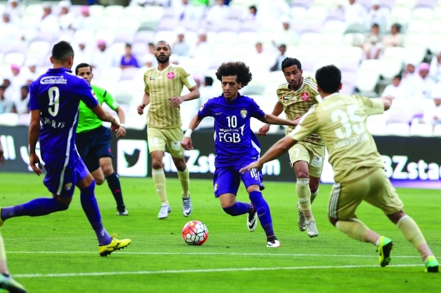 "■ الزعيم يتطلع للفوز على الفجيرة لاستمرار الصراع على درع الدوري | تصوير: عمران خالد"