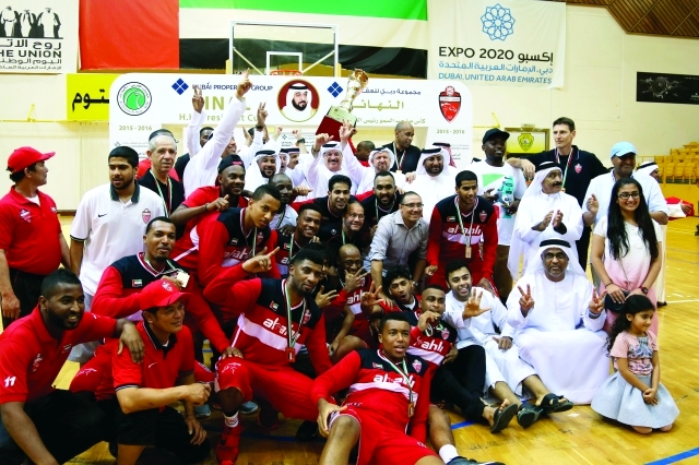 " أبطال الأهلي بعد التتويج | تصوير- موهان"