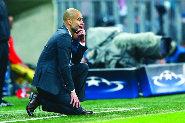 "■ إخفاق غوارديولا يتواصل للعام الثالث في نصف نهائي الأبطال | أ ب"