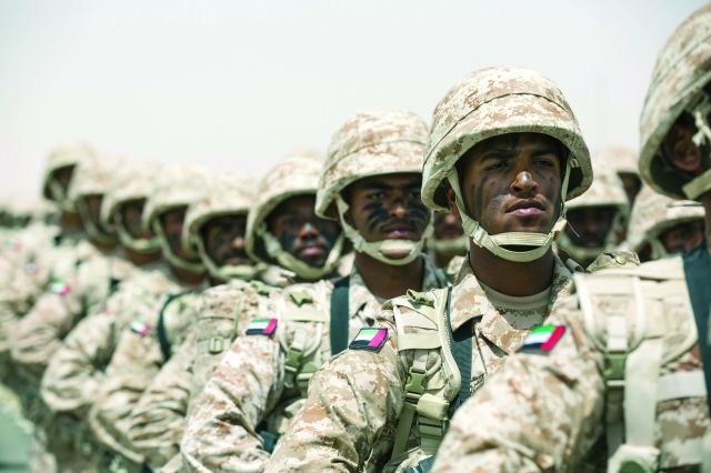 "عروض تعكس جاهزية رجال الوطن ــ وام"